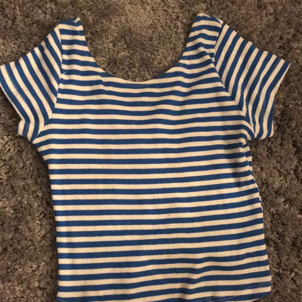 Striped shirt from Zara.